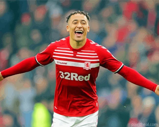 Middlesbrough FC Player Painting By Numbers Kits