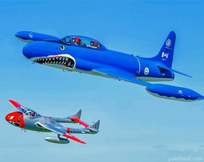 Warbirds Painting By Numbers Kits