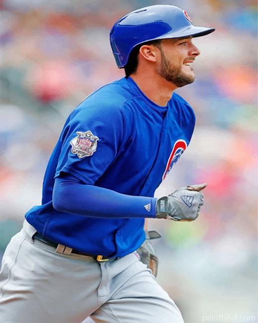 Chicago Cubs Player Painting By Numbers Kits