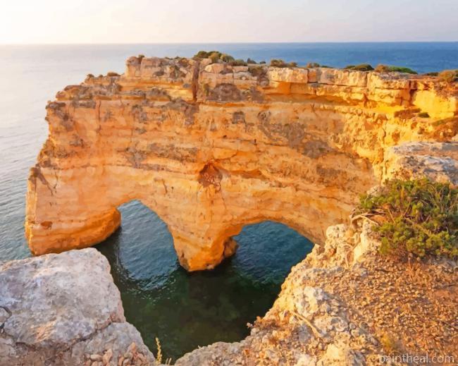 Marinha Heart Shape Portugal Painting By Numbers Kits