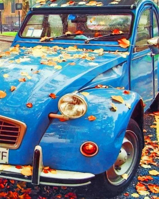 Citroen 3cv Painting By Numbers Kits