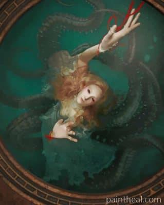 Octopus Woman Painting By Numbers Kits