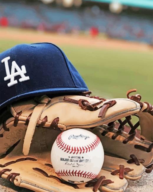 Baseball Essentials Painting By Numbers Kits