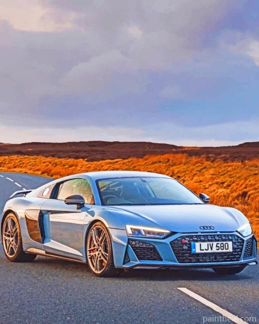 Audi R8 Painting By Numbers Kits