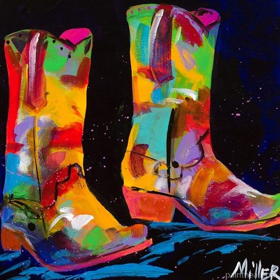 Colorful Toe Tappin Still Life Painting By Numbers Kits