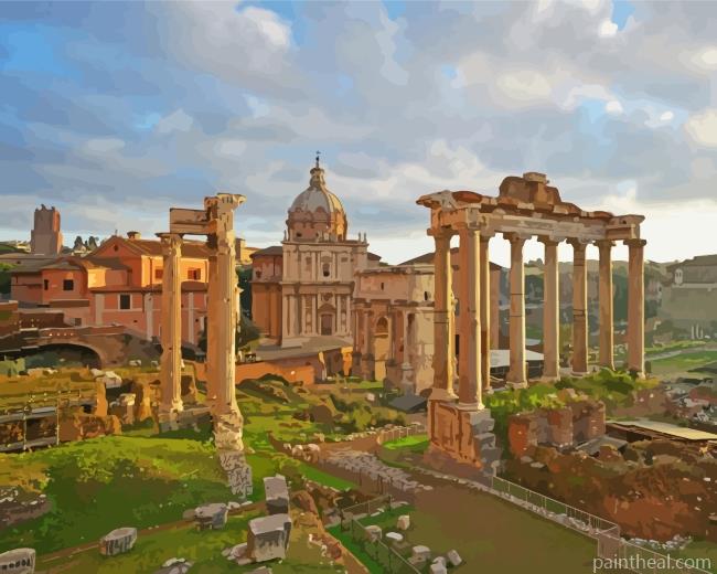 Ancient Rome Painting By Numbers Kits