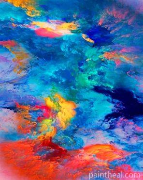 Abstract Colors Painting By Numbers Kits