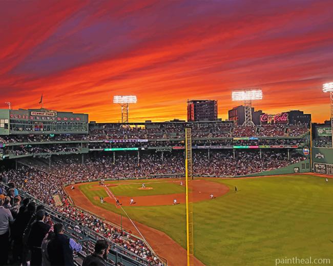 Fenway Park Painting By Numbers Kits