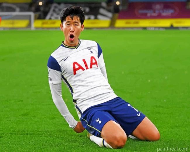 Heung Min Painting By Numbers Kits
