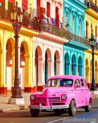 Cuba Havana Painting By Numbers Kits