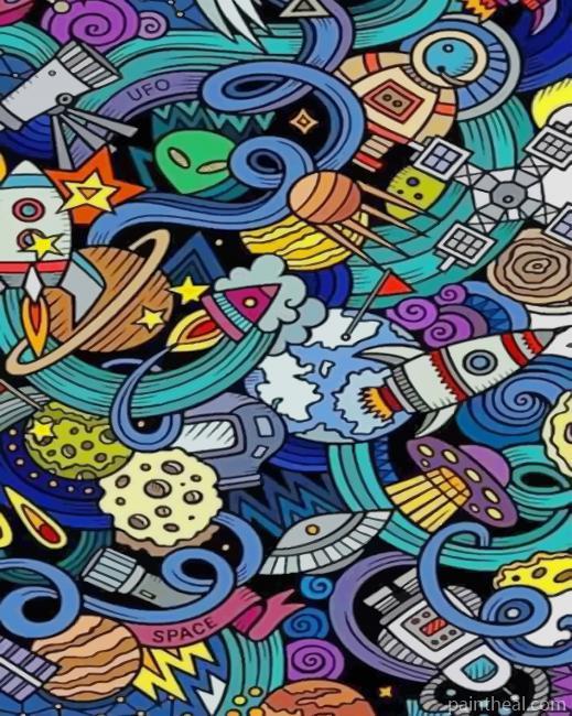 Graffiti Pop Art Painting By Numbers Kits