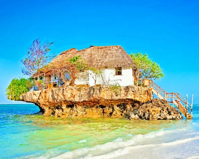 Zanzibar Island Painting By Numbers Kits