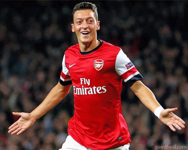 Mesut Ozil Painting By Numbers Kits