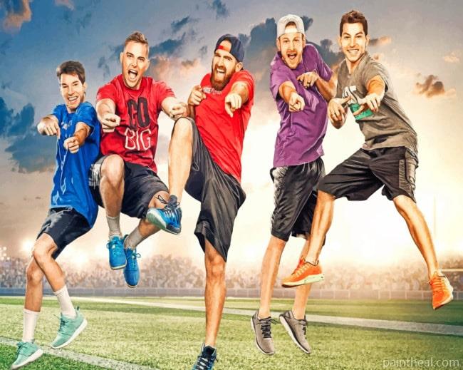 Dude Perfect Painting By Numbers Kits