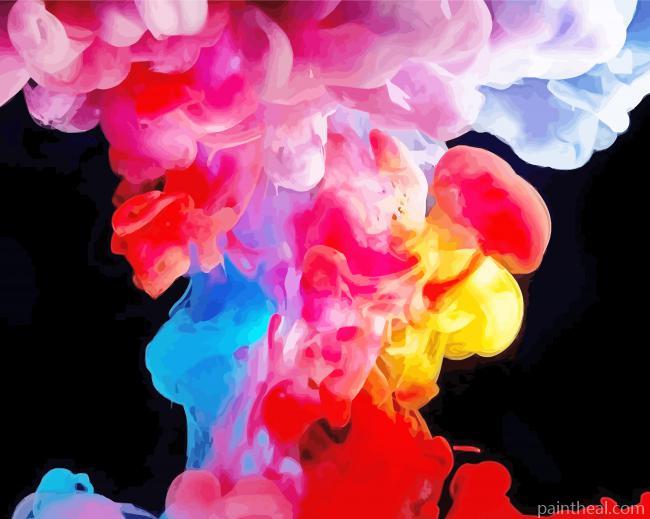 Assorted Color Splash Painting By Numbers Kits