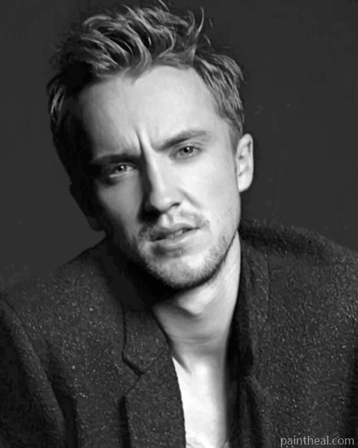 Handsome Draco Malfoy Painting By Numbers Kits