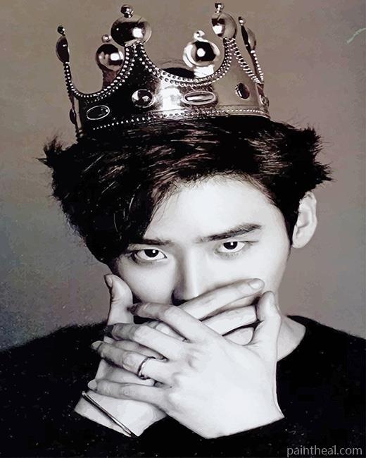 Prince Lee Jong Suk Painting By Numbers Kits