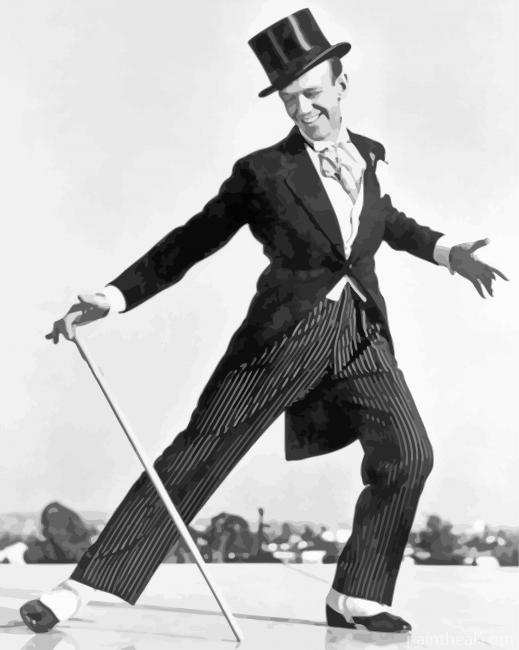 Fred Astaire Painting By Numbers Kits