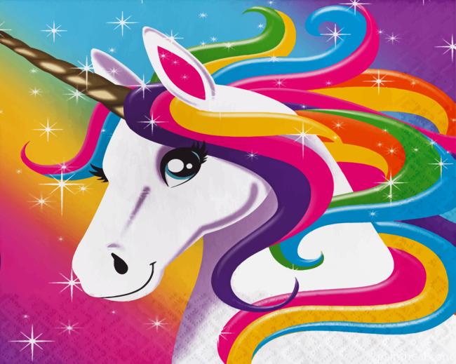 Colorful Unicorn Painting By Numbers Kits