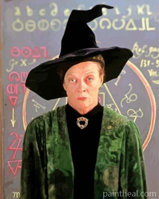 Harry Potter Minerva Mcgonagall Painting By Numbers Kits