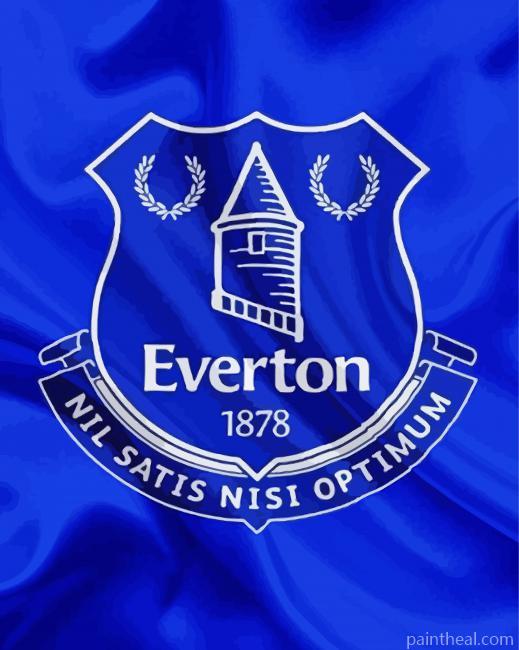 Everton Emblem Painting By Numbers Kits