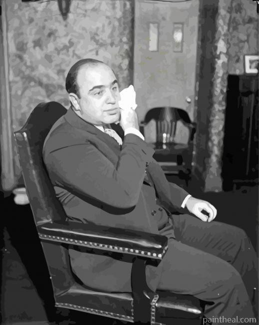 Al Capone Gangster Painting By Numbers Kits
