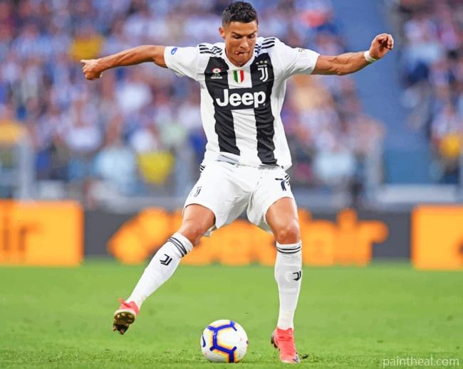 The Legend Cristiano Ronaldo Painting By Numbers Kits