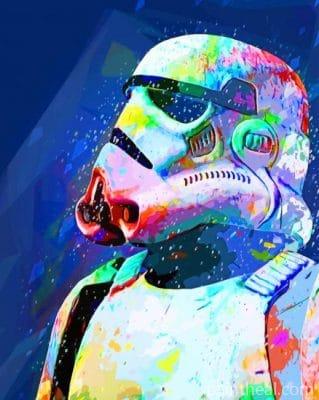 Captain Phasma Star Wars Painting By Numbers Kits