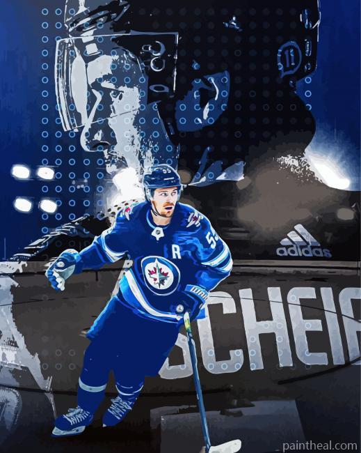 Winnipeg Jets Player Painting By Numbers Kits