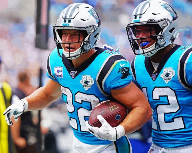 Aesthetic Carolina Panthers Painting By Numbers Kits