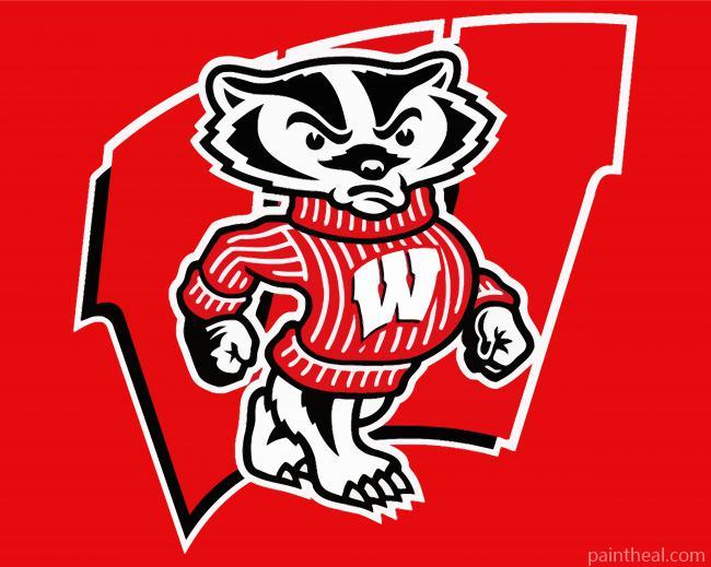 Wisconsin Badgers Painting By Numbers Kits