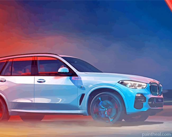 The BMW X5 Car Painting By Numbers Kits