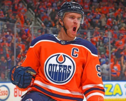 Connor McDavid Hockey Painting By Numbers Kits