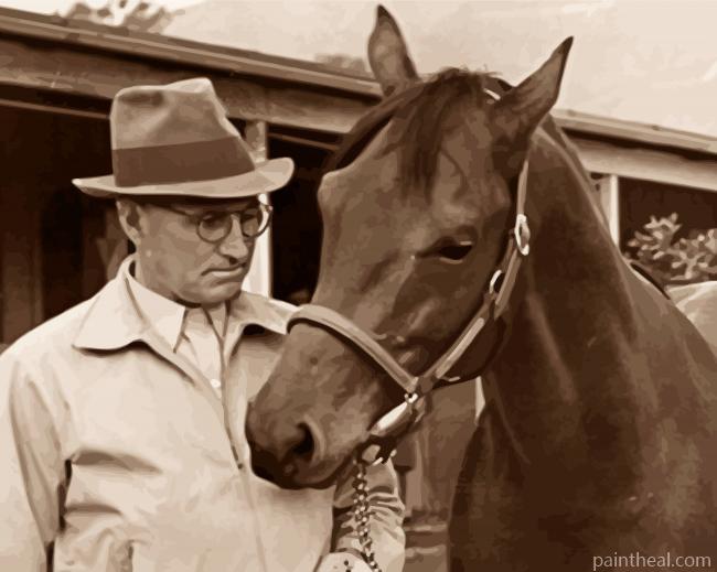 Seabiscuit Horse Painting By Numbers Kits