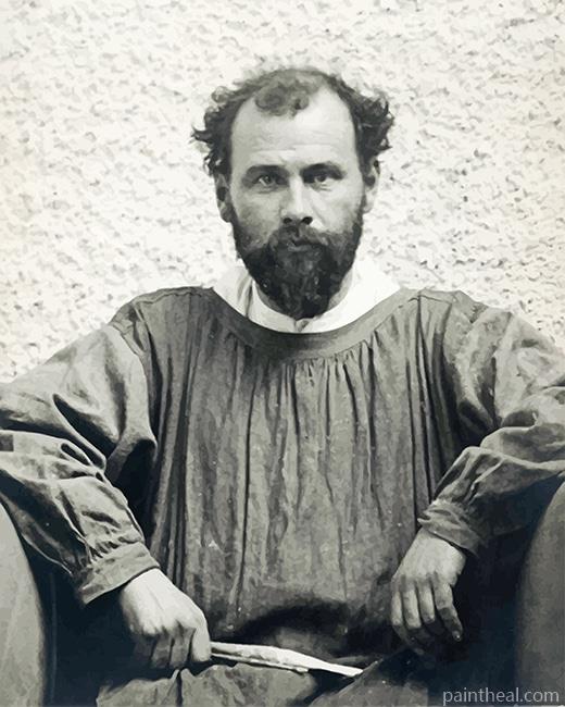 Gustav Klimt Portrait Painting By Numbers Kits