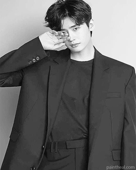 Handsome Lee Jong Suk Painting By Numbers Kits