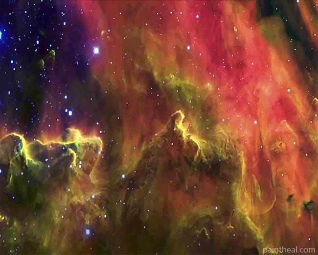 Hubble Space Nebula NEW Painting By Numbers Kits