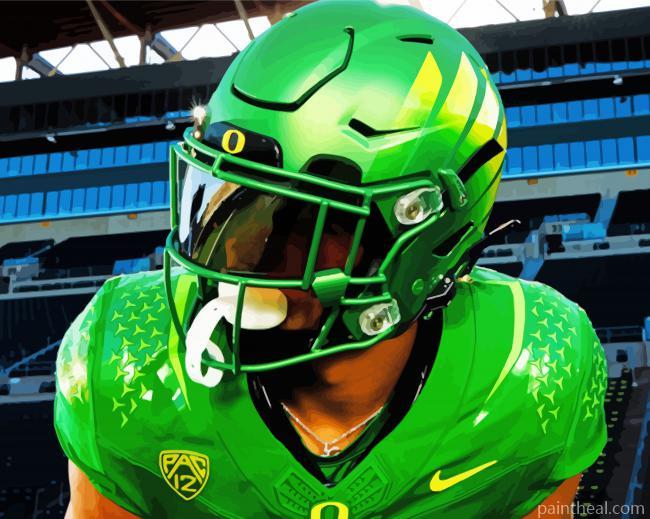 Oregon Ducks Painting By Numbers Kits