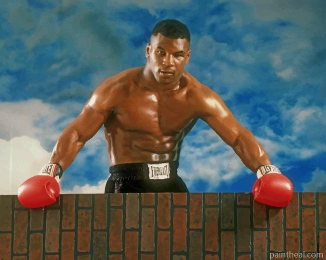 Mike Tyson The Boxer Painting By Numbers Kits