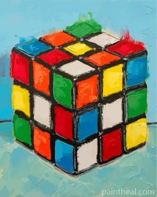 Rubiks Cube Painting By Numbers Kits