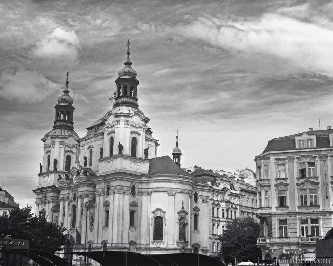 Saint Nicholas Church Prague Painting By Numbers Kits