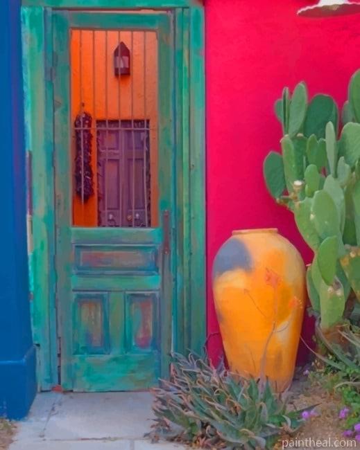 Colorful Hacienda NEW Painting By Numbers Kits