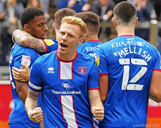 Carlisle United Diamond Painting Painting By Numbers Kits