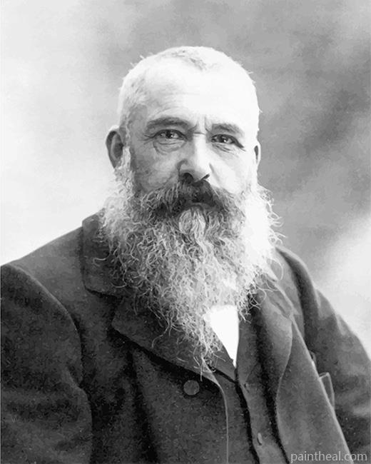 Claude Monet Portrait Painting By Numbers Kits