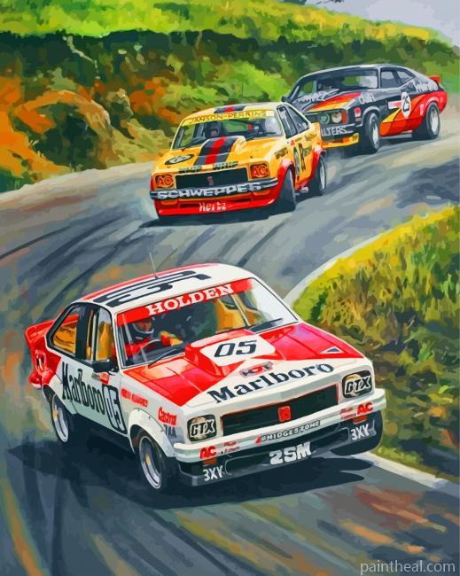 Brock Bathurst 1979 Painting By Numbers Kits