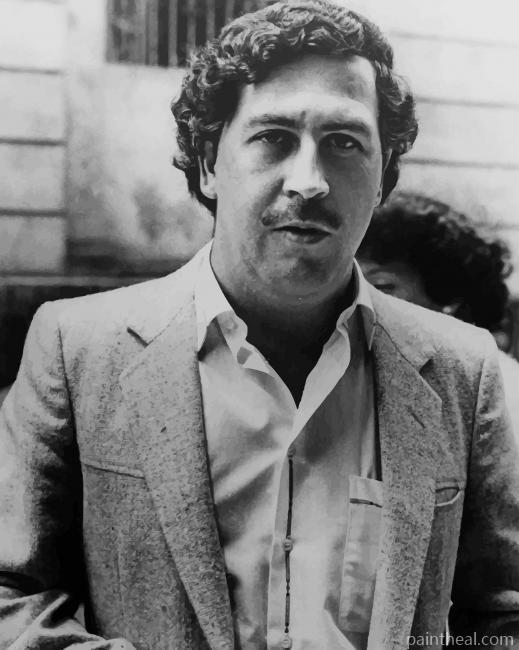 Pablo Escobar Painting By Numbers Kits