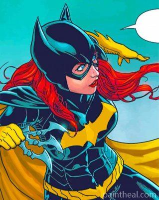 Batgirl Hero Painting By Numbers Kits