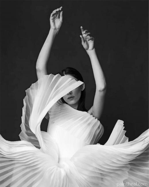 Aesthetic Ballerina Painting By Numbers Kits