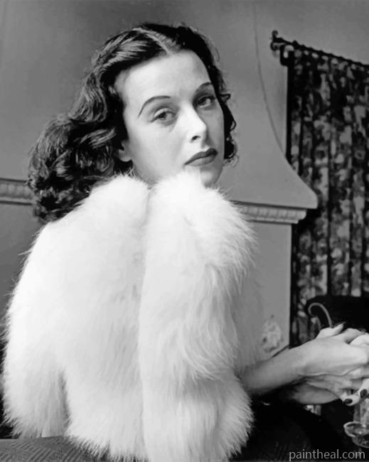 Hedy Lamarr Painting By Numbers Kits