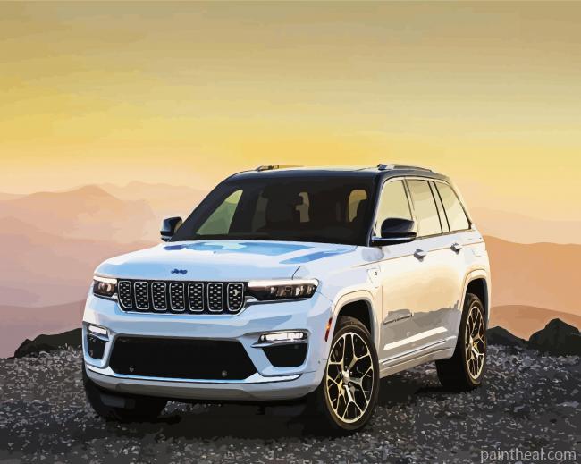 White Cherokee Painting By Numbers Kits